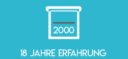 18 Jahre Erfahrung